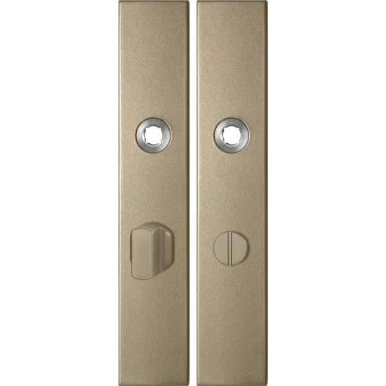 GPF1125.A4 LANGSCHILD RECHTHOEKIG WC63/8 GROTE KNOP 218X40X8,5MM CHAMP