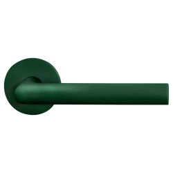 GPF115VR0100U4 MOSS, L-HAAKS MODEL 19MM DEURKRUK OP ROZET 53X6 MM