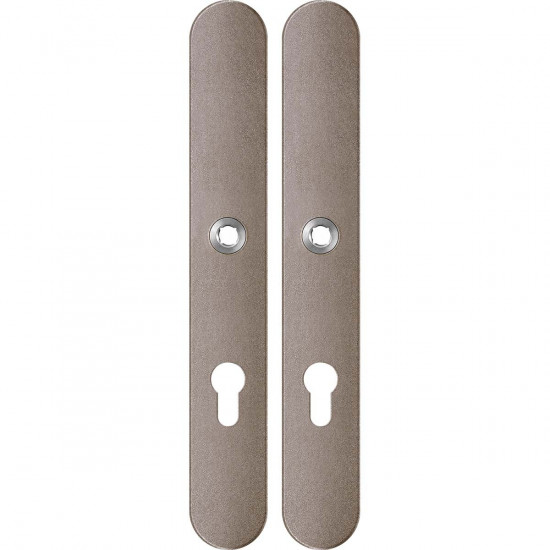 GPF1170.A3 LANGSCHILD AFGEROND PC72 282X40X8,5MM MOCCA BLEND