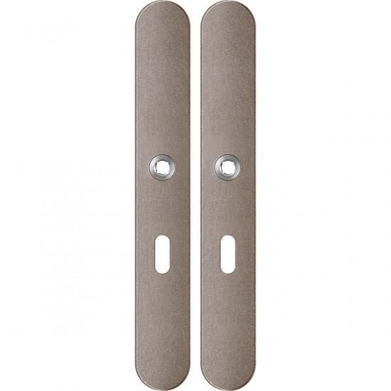 GPF1170.A3 LANGSCHILD AFGEROND BB56 282X40X8,5MM MOCCA BLEND