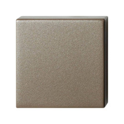 GPF1102A30900 MOCCA BLEND, BLINDE VIERKANTE ROZET 50X50X8 MM