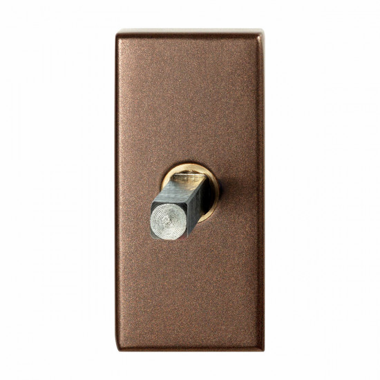 GPF1131.A2.0040 BRONZE BLEND DRAAIKIEPMECHANISME RECHTHOEKIG 65X30X12M