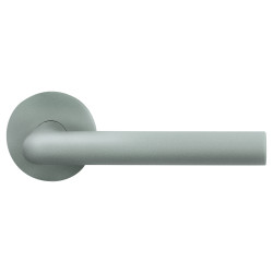 GPF115VR0100U2 CLAY, L-HAAKS MODEL 19MM DEURKRUK OP ROZET 53X6 MM