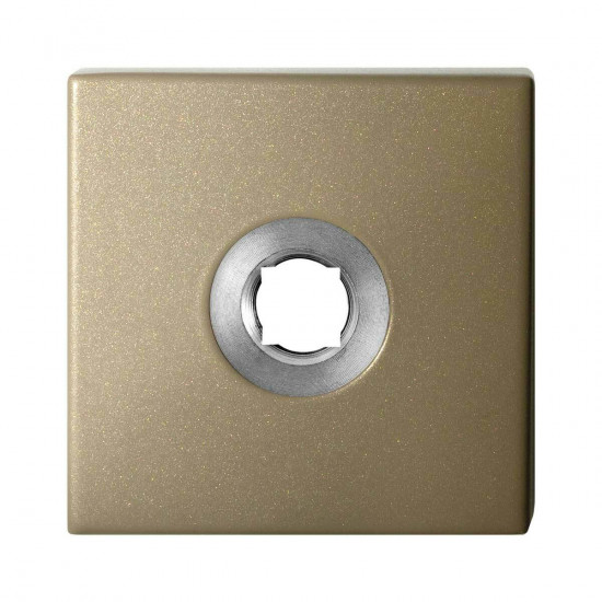 GPF1102.A4 CHAMPAGNE BLEND ROZET VIERKANT 50X50X8MM GPF1102.A4 CHAMPAGNE BLEND ROZET VIERKANT 50X50X8MM