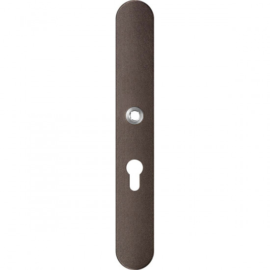 GPF1170.A1L LANGSCHILD AFGEROND PC55 LINKSDRAAIEND 282X40X8,5MM DARK B