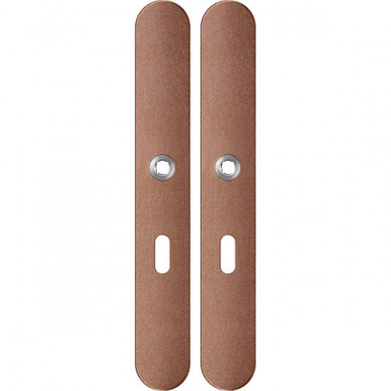 GPF1170.A2 LANGSCHILD AFGEROND BB56 282X40X8,5MM BRONZE BLEND