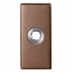 GPF1101A20100 BRONZE BLEND, RECHTHOEKIGE CLICK ROZET 70X32X10 MM