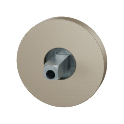 GPF1100A40400 CHAMPAGNE BLEND, ROZET ROND 50X8 MM MET VASTGELASTE KNOPVASTZETTER GPF1100A40400 CHAMPAGNE BLEND, ROZET ROND 50X8 MM MET VASTGELASTE KNOPVASTZETTER