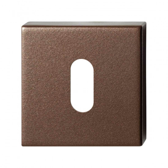 GPF1102.A2.0901 BRONZE BLEND SLEUTELROZET VIERKANT 50X50X8 MM GPF1102.A2.0901 BRONZE BLEND SLEUTELROZET VIERKANT 50X50X8 MM