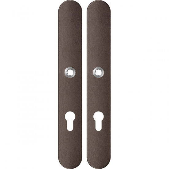 GPF1170.A1 LANGSCHILD AFGEROND PC72 282X40X8,5MM DARK BLEND