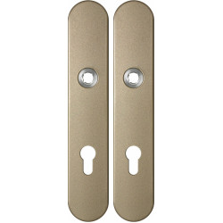 GPF1120A40142 CHAMPAGNE BLEND, LANGSCHILD AFGEROND ENKELVEREND 218X40X8,5MM PC72 GPF1120A40142 CHAMPAGNE BLEND, LANGSCHILD AFGEROND ENKELVEREND 218X40X8,5MM PC72