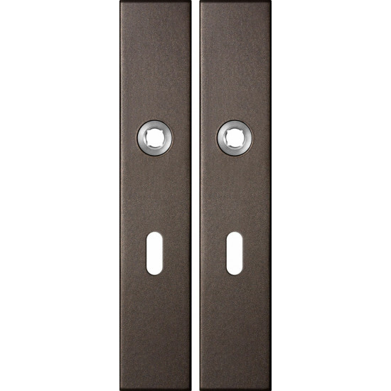 GPF1125.A1 LANGSCHILD RECHTHOEKIG BB56 218X40X8,5MM DARK BLEND
