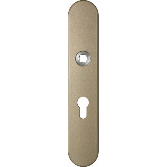 GPF1120.A4L LANGSCHILD AFGEROND PC55 LINKSDRAAIEND 218X40X8,5MM CHAMPA