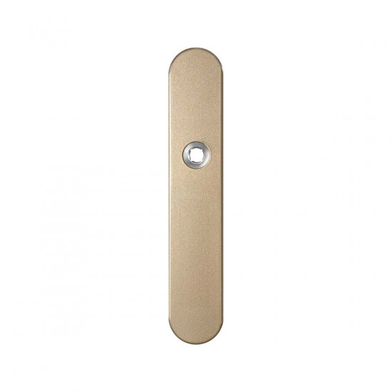 GPF1120.A4L LANGSCHILD AFGEROND BLIND LINKSDRAAIEND 218X40X8,5MM CHAMP
