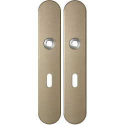 GPF1120A40101 CHAMPAGNE BLEND, LANGSCHILD AFGEROND ENKELVEREND 218X40X8,5MM BB56 GPF1120A40101 CHAMPAGNE BLEND, LANGSCHILD AFGEROND ENKELVEREND 218X40X8,5MM BB56