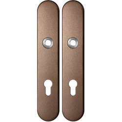 GPF1120A20142 BRONZE BLEND, LANGSCHILD AFGEROND ENKELVEREND 218X40X8,5MM PC72 GPF1120A20142 BRONZE BLEND, LANGSCHILD AFGEROND ENKELVEREND 218X40X8,5MM PC72