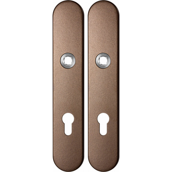 GPF1120.A2 LANGSCHILD AFGEROND PC72 218X40X8,5MM BRONZE BLEND