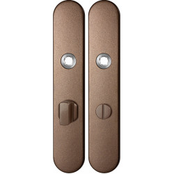 GPF1120A20863 BRONZE BLEND, LANGSCHILD AFGEROND ENKELVEREND 218X40X8,5MM WC63/8 GROTE KNOP GPF1120A20863 BRONZE BLEND, LANGSCHILD AFGEROND ENKELVEREND 218X40X8,5MM WC63/8 GROTE KNOP