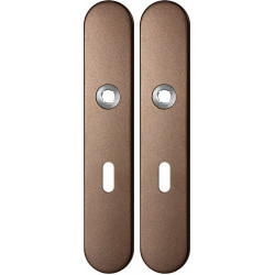 GPF1120A20101 BRONZE BLEND, LANGSCHILD AFGEROND ENKELVEREND 218X40X8,5MM BB56 GPF1120A20101 BRONZE BLEND, LANGSCHILD AFGEROND ENKELVEREND 218X40X8,5MM BB56