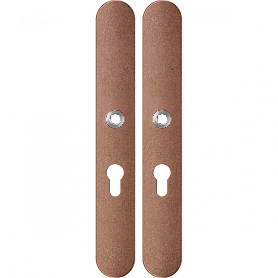 GPF1170.A2 LANGSCHILD AFGEROND PC55 282X40X8,5MM BRONZE BLEND