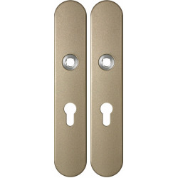 GPF1120A40132 CHAMPAGNE BLEND, LANGSCHILD AFGEROND ENKELVEREND 218X40X8,5MM PC55 GPF1120A40132 CHAMPAGNE BLEND, LANGSCHILD AFGEROND ENKELVEREND 218X40X8,5MM PC55