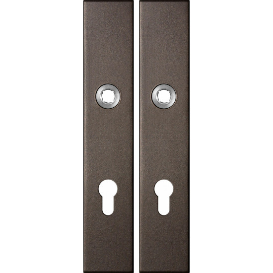 GPF1125.A1 LANGSCHILD RECHTHOEKIG PC72 218X40X8,5MM DARK BLEND
