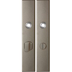 GPF1125A30863 MOCCA BLEND, LANGSCHILD RECHTHOEKIG 218X40X8,5MM WC63/8 GROTE KNOP