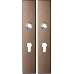 GPF1125A20132 BRONZE BLEND, LANGSCHILD RECHTHOEKIG ENKELVEREND 218X40X8,5MM PC55 GPF1125A20132 BRONZE BLEND, LANGSCHILD RECHTHOEKIG ENKELVEREND 218X40X8,5MM PC55