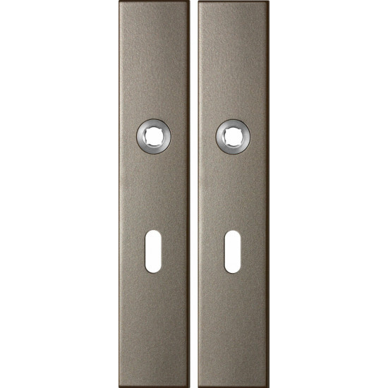 GPF1125.A3 LANGSCHILD RECHTHOEKIG BB56 218X40X8,5MM MOCCA BLEND