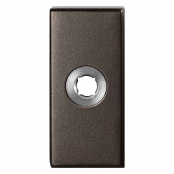 GPF1101A10100 DARK BLEND, RECHTHOEKIGE CLICK ROZET 70X32X10 MM