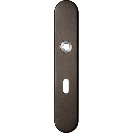 GPF1120.A1R LANGSCHILD AFGEROND BB56 RECHTSDRAAIEND 218X40X8,5MM DARK