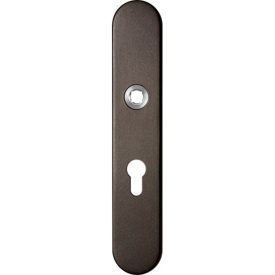 GPF1120.A1R LANGSCHILD AFGEROND PC55 RECHTSDRAAIEND 218X40X8,5MM DARK