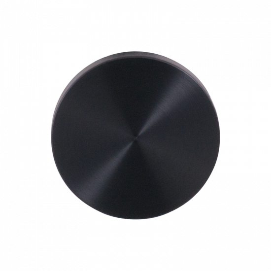 GPF0900VRP1 PVD ANTRACIET BLINDE ROZET ROND 53X6MM