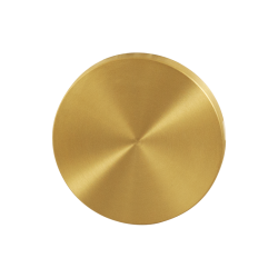 GPF0900VR000P4 PVD MAT MESSING, BLINDE RONDE ROZET 53X6,5MM