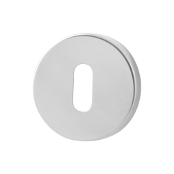 GPF090140107 RVS GEPOLIJST, SLEUTELROZET ROND 50X8MM