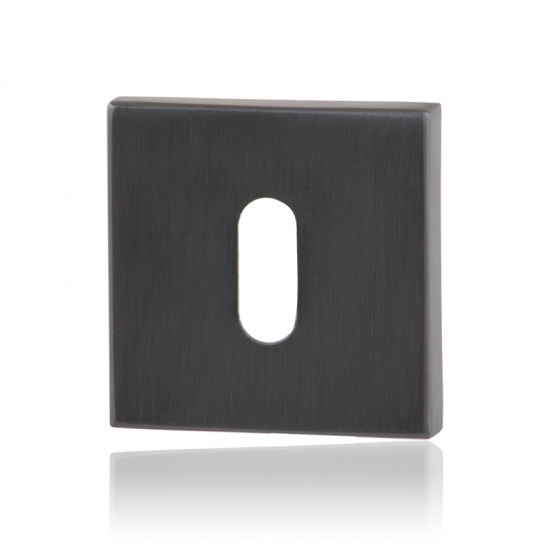 GPF0901.02P1 PVD ANTRACIET SLEUTELROZET VIERKANT 50X50X8MM GPF0901.02P1 PVD ANTRACIET SLEUTELROZET VIERKANT 50X50X8MM
