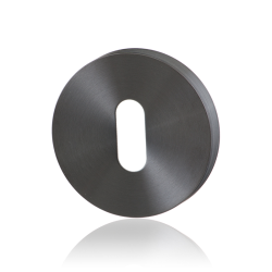 GPF0901001P1 PVD ANTRACIET, SLEUTELROZET ROND 50X8MM