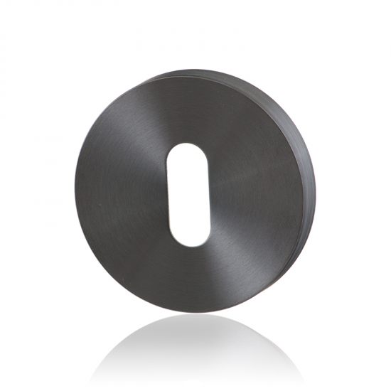 GPF0901.00P1 PVD ANTRACIET SLEUTELROZET ROND 50X8MM GPF0901.00P1 PVD ANTRACIET SLEUTELROZET ROND 50X8MM