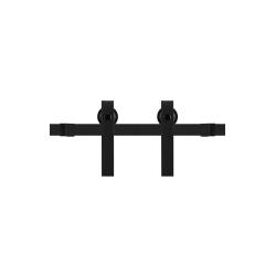 GPF060061100 ZWART, SCHUIFDEURSYSTEEM LANKA MINI ZWART 100 CM