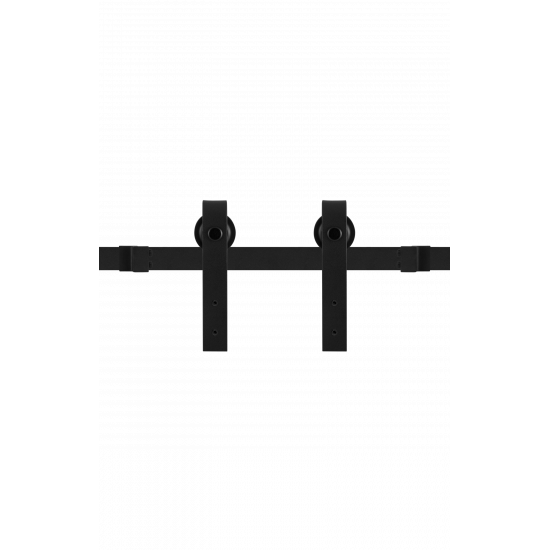 GPF0600.61 SCHUIFDEURSYSTEEM LANKA MINI ZWART 100CM GPF0600.61 SCHUIFDEURSYSTEEM LANKA MINI ZWART 100CM