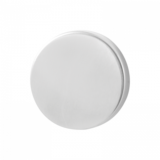 GPF0900.40 RVS GEPOLIJST BLINDE ROZET ROND 50X8MM GPF0900.40 RVS GEPOLIJST BLINDE ROZET ROND 50X8MM