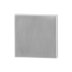GPF090002000 RVS GEBORSTELD, BLINDE VIERKANTE ROZET 50X50X8MM GPF090002000 RVS GEBORSTELD, BLINDE VIERKANTE ROZET 50X50X8MM