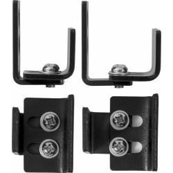 GPF058361001 ZWART, VLOERGELEIDER-/ MUURGELEIDER ZWART T.B.V. SCHUIFDEURSYSTEEM