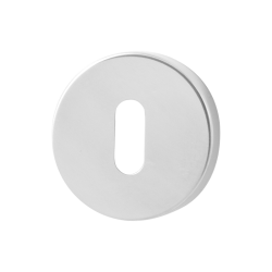 GPF090145107 RVS GEPOLIJST, SLEUTELROZET ROND 50X6MM