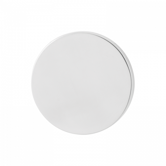 GPF0900.45 RVS GEPOLIJST BLINDE ROZET ROND 50X6MM GPF0900.45 RVS GEPOLIJST BLINDE ROZET ROND 50X6MM