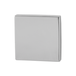 GPF090042000 RVS GEPOLIJST, BLINDE VIERKANTE ROZET 50X50X8MM