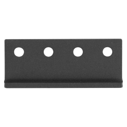 GPF058461000 ZWART, KOPPELSTUK RAILS T.B.V. SCHUIFDEURSYSTEEM ZWART