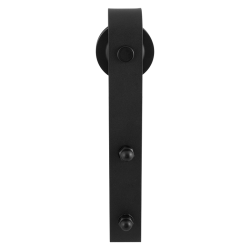 GPF050061000 ZWART, ENKELE SCHUIFDEURHANGER LANKA ZWART GPF050061000 ZWART, ENKELE SCHUIFDEURHANGER LANKA ZWART