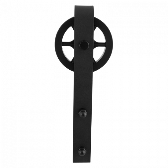 GPF0502.61 ENKELE SCHUIFDEURHANGER TEHO ZWART GPF0502.61 ENKELE SCHUIFDEURHANGER TEHO ZWART