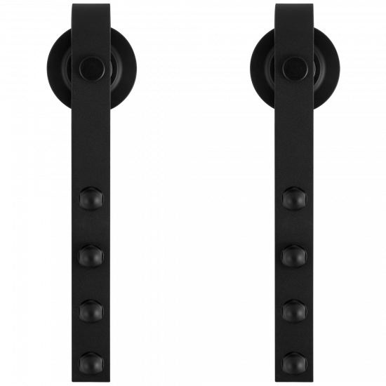 GPF0501.61 SCHUIFDEURHANGER SET RASKAS ZWART T.B.V. EXTRA DEUR GPF0501.61 SCHUIFDEURHANGER SET RASKAS ZWART T.B.V. EXTRA DEUR